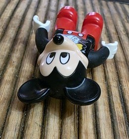 Lego Duplo Figure Disney Mickey Mouse Tux Bow Tie Jacket Black Replacement 10597