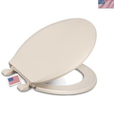 Versatile Round Toilet Seat with Adjustable Fit - Residential, Made in the USA