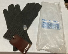 Vintage JAEGER 100 Lambs Wool Gloves Women s Made in Italy Fits All Sizes NOS
