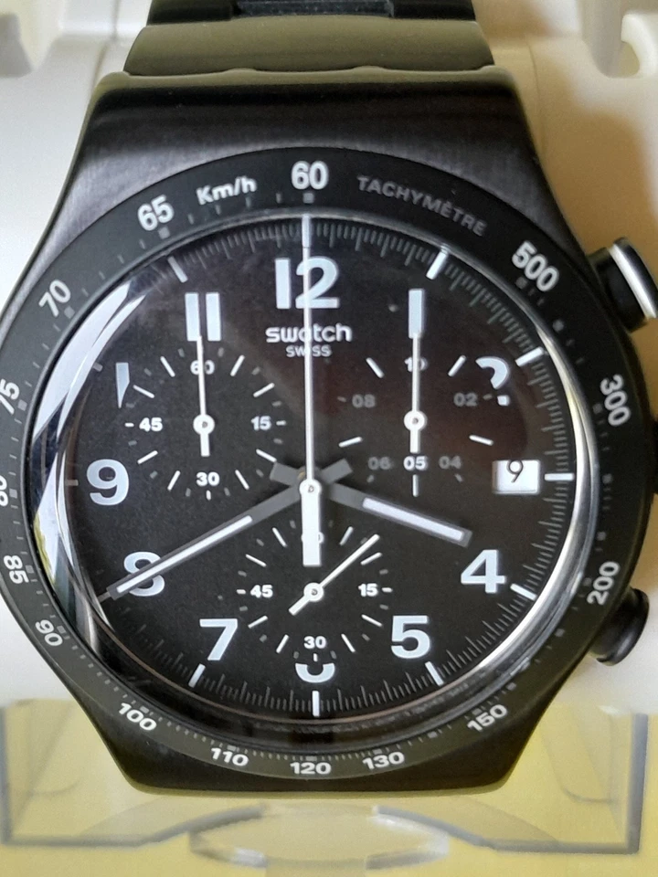 CRONOGRAFO SWATCH CHRONO YVB402G DESTINATION MANHATTAN - ORIGINALE FUORICATALOGO - Immagine 4 di 4