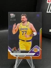 Luka Doncic Lakers 51 PT 2025-26 NBA Topps NOW Card 204 Orange Foil 7/25