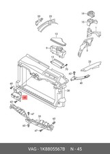 Volkswagen SCIROCCO Mk3 Halterung für Schlossträger 1K8805567B Neuware OEM