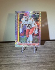 2025 Topps Chrome Football - George Karlaftis #152 Pulsar Refractor KC Chiefs