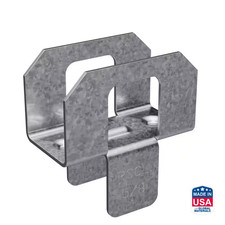 PSCL 5/8 In. 20-Gauge Galvanized Panel Sheathing Clip (50-Qty)