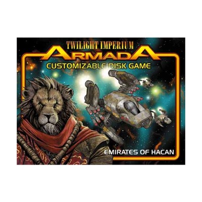 FFG Twilight Imperium Armada Starter Deck - Emirates of Hacan Box VG+/NM
