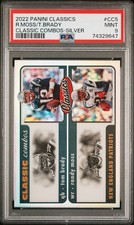 2022 Panini Classics Classic Combos Tom Brady, Randy Moss #CC-5 Silver