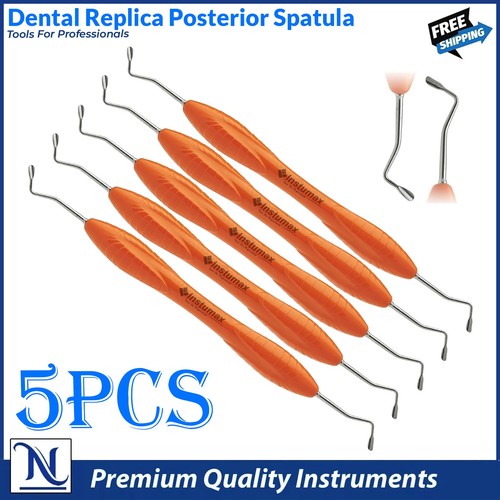 New Dental Composite Filling Instruments Restoration Replica Posterior Spatula - Afbeelding 1 van 18
