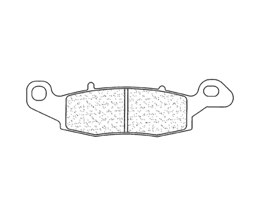 Plaquettes de frein CL BRAKES route métal fritté 2383XBK5 pour un freinage sûr