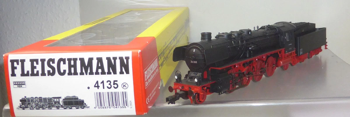 Fleischmann 4135; Personenzuglokomotive 39 068 DB, DSS, wie neu in OVP /Z886
