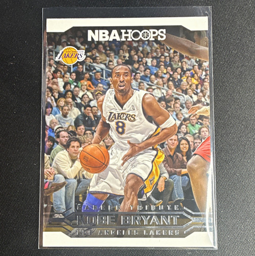 Panini Kobe Bryant Career Tribute Insert Lakers 2017-18 NBA Hoops #292