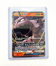 onix gx pokemon card value (2019) Hidden Fates Colorless Retreat Cost Onix GX 36/68 Pokemon Ultra