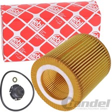 FEBI ÖLFILTER passend für BMW 4er F33 F36 F83 5er F07 F10 X1 E84 Z4 E89
