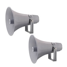 Pyle PHSP12 12.7'' Indoor/Outdoor 60 Watt PA Horn Speaker w/Transformer QTY 2 