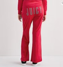 Juicy Couture Pink Velour Track Pants