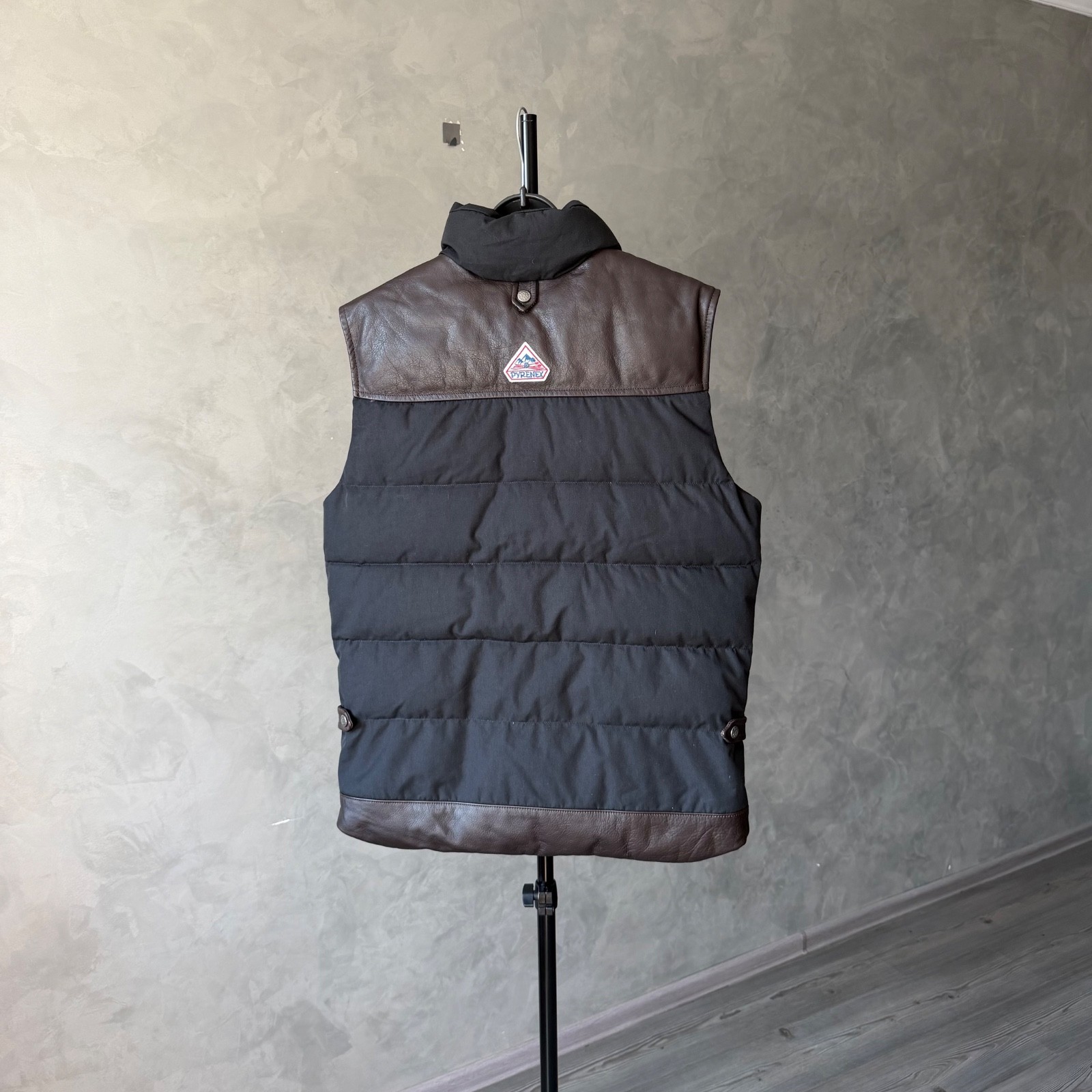 Pyrenex Rare Heritage Western Down Jacket with Leather Yoke image 8