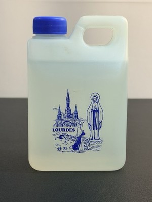 Lourdes Weihwasser 0,5L Original Lourdes Frankreich Pilgerwasser ungeöffnet