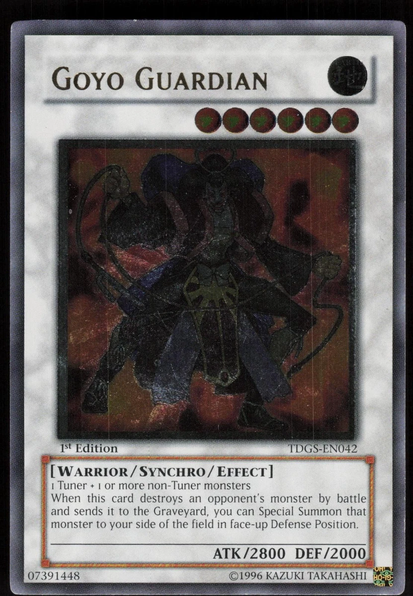 遊戯王 ゴヨウ・ガーディアン 英語版 レリーフ 1st TDGS-EN042 Goyo Guardian TDGS-EN042 The Duelist Genesis for sale | eBay