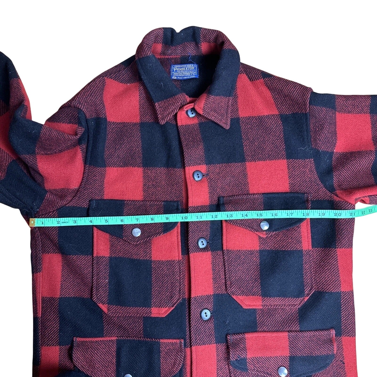 Pendleton - Mackinaw Wool Cruiser Buffalo Jacket … - image 11