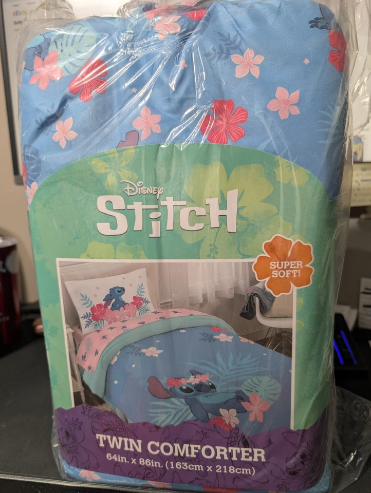 Edredón doble para niños Dysney Twin Stitch 86 pulgadas L x 64 pulgadas con súper suave Foto 4 de 4