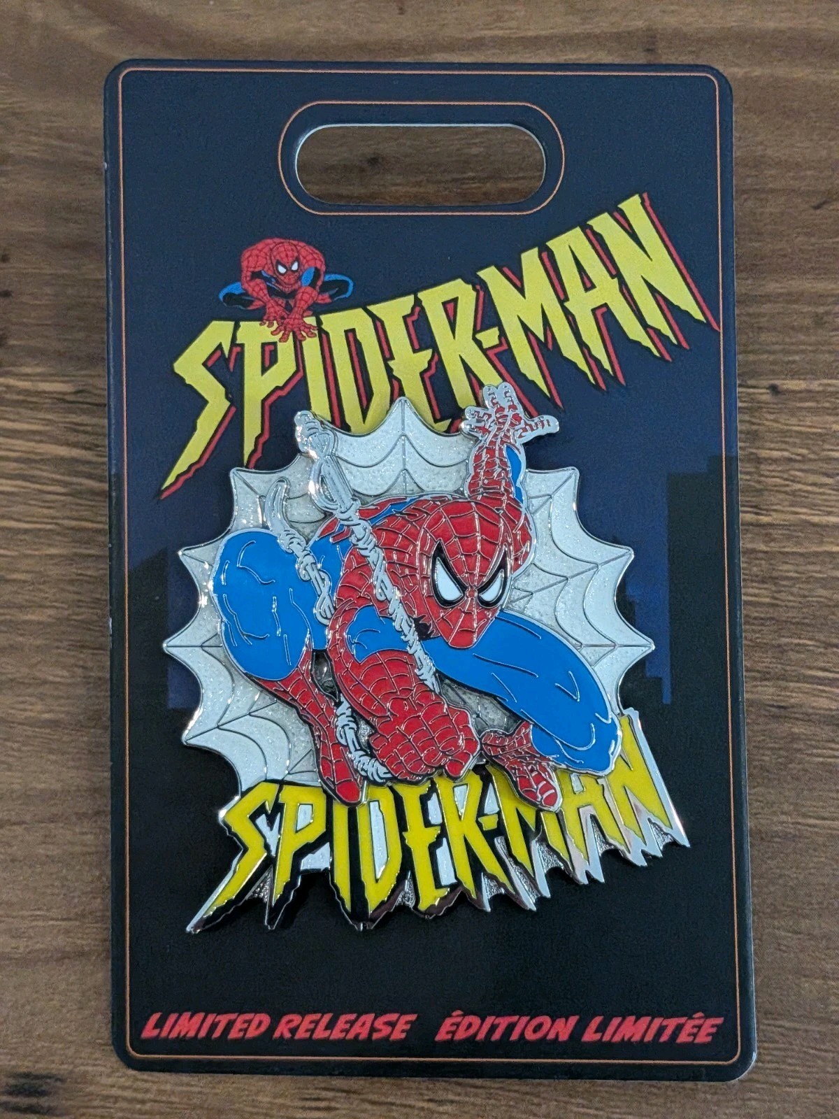 2023 Disney Parks Marvel Classic Spider-Man Limited Release Pin New! Spiderman