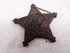 Antique Civil War GAR Grand Army of Republic Veteran Medal Military Star Vintage