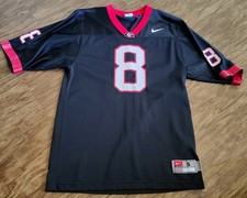 VTG Georgia Bulldogs Football Jersey Men's Size Small #8 NCAA Nike Team