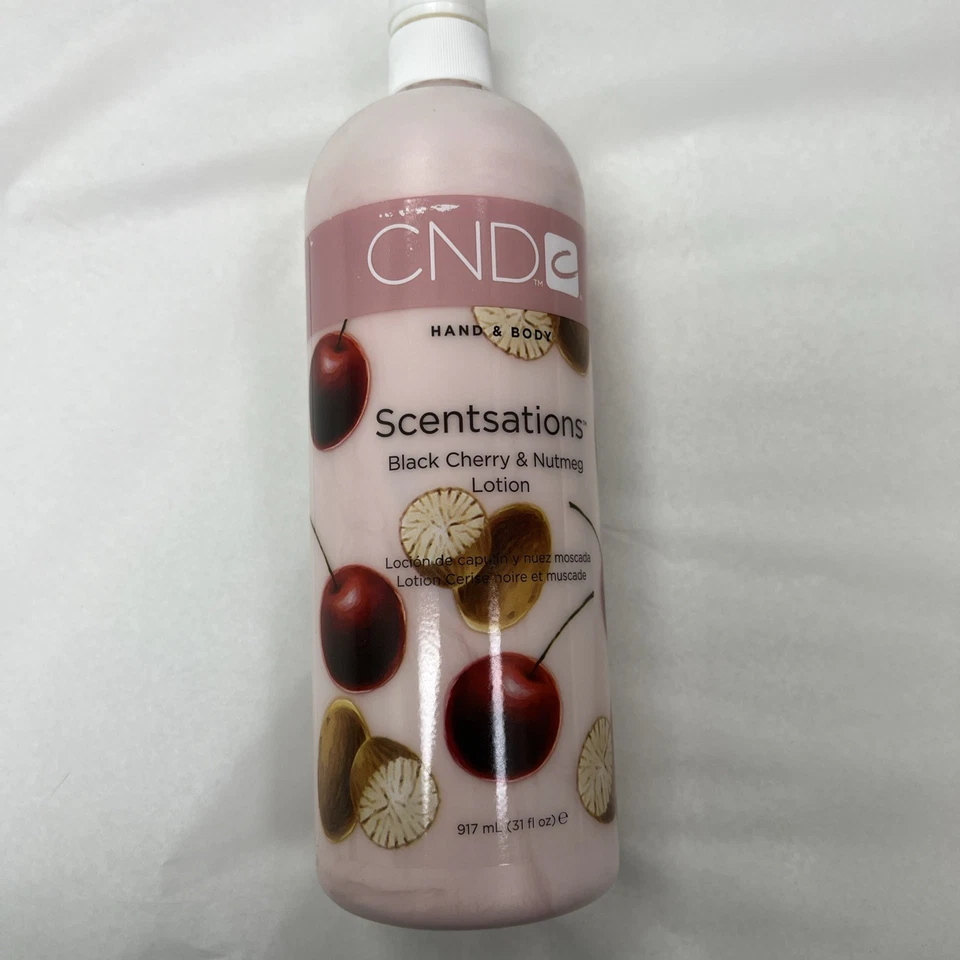 CND Hand & Body Scentsations Black Cherry & Nutmeg Lotion 917 Ml(31 Fl Oz) - Image 3 of 3