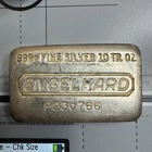 Engelhard 10oz Silver Bar loaf SN P230766