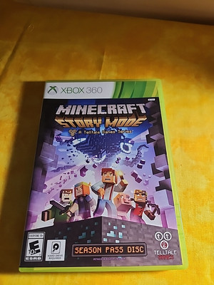 Minecraft Story Mode Xbox 360 - NO MANUAL
