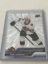 2024-25 Upper Deck Young Guns Outburst Roby Jarventie Rookie Ottawa Senators