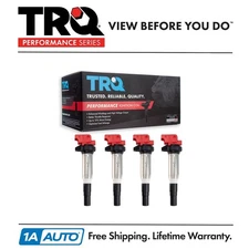 TRQ Performance 4pc Ignition Coil Set for BMW 228i 328i 428i X1 Z4 2.0L New