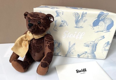 2013 STEIFF 035395 - ANTHONY TEDDY BEAR - Jointed 32cm - Brown - Limited 1500