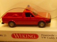 1/87 Wiking Vw Caddy I Feuerwehr 0601 23