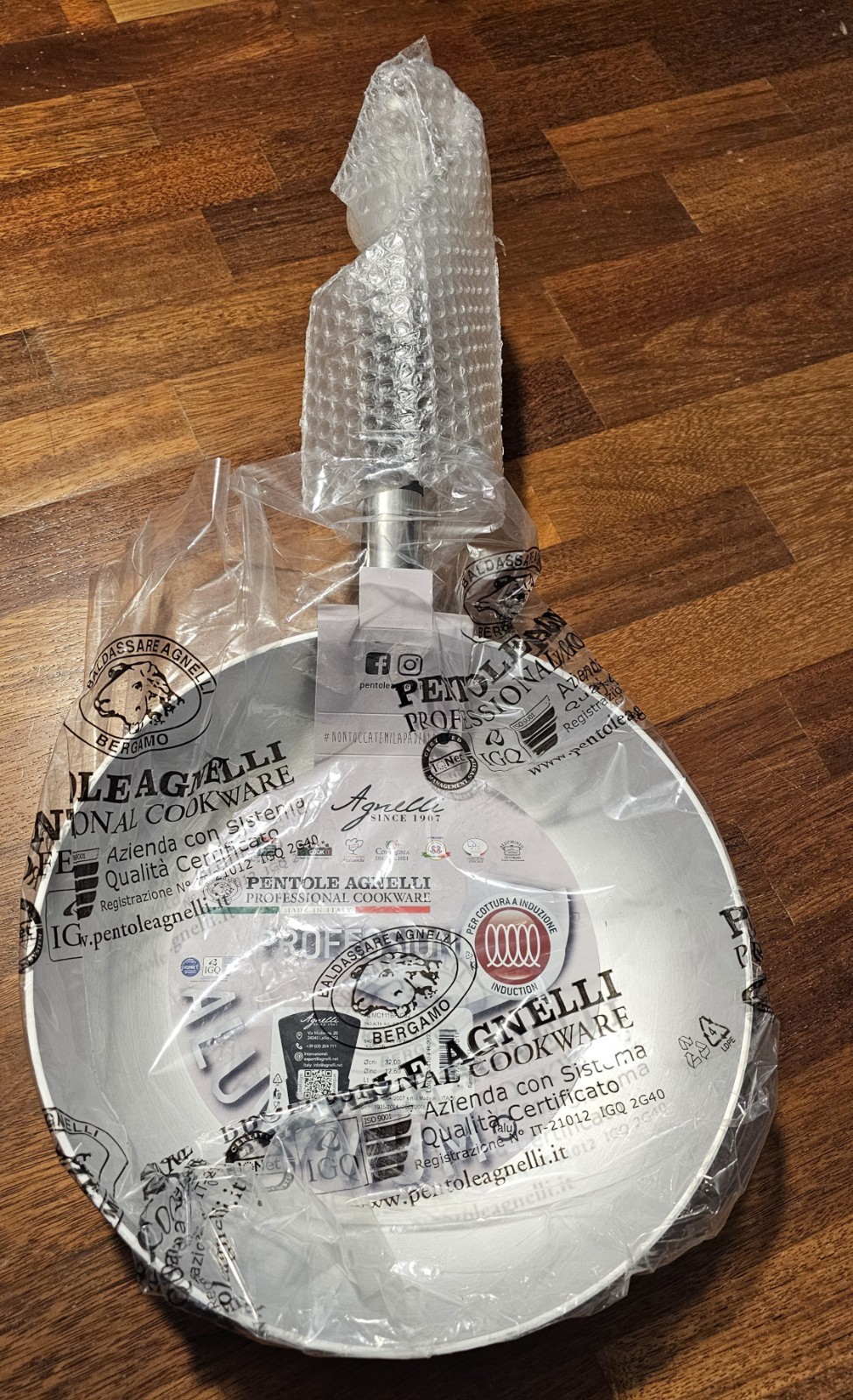 Padella Svasata Alta Agnelli 1907 - Il Saltapasta Barilla per Professionisti