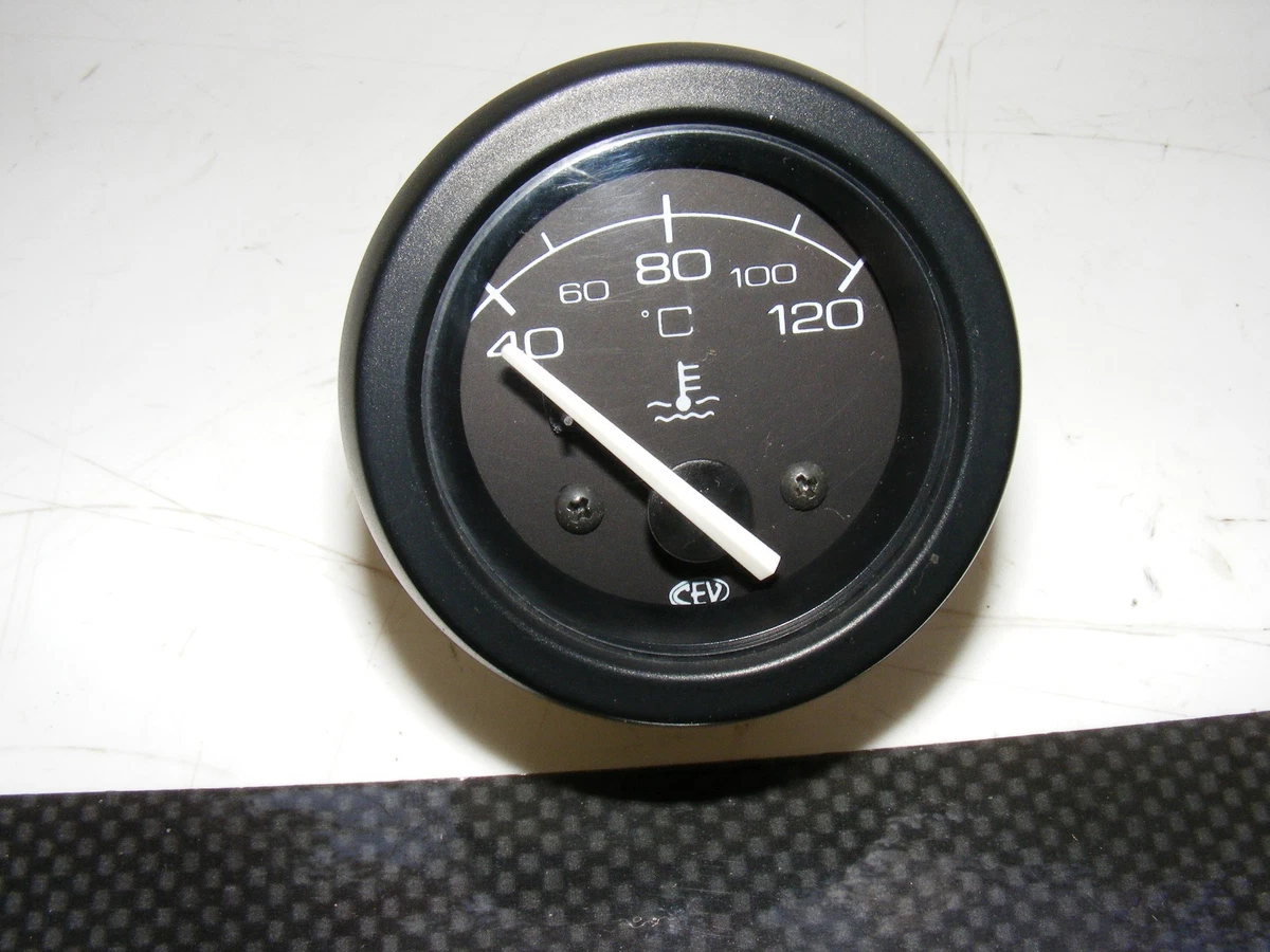 DUCATI 996S OEM WATER TEMPERATURE CLOCK GAUGE CELSIUS 748 916 998