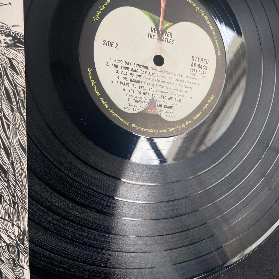 BEATLES - REVOLVER AP-8443 1969 JAPAN VINYL 12" LP ALBUM NM/M - Image 4 of 4