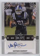 2022 Leaf Draft Auto Mataeo Durant #BA-MD1 Auto 11wy