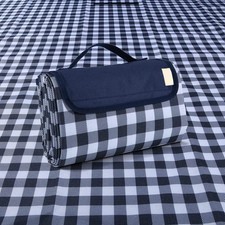 LRUUIDDE Extra Large Picnic Blanket Beach Blankets Outdoor Foldable Waterproof