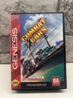 Combat Cars (Sega Genesis, 1994) Cartridge, Manual and Case Complete CIB Tested