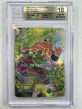 2020 Vermilion Bloodline Pre-release Broly The Awakened Demon BGS 10