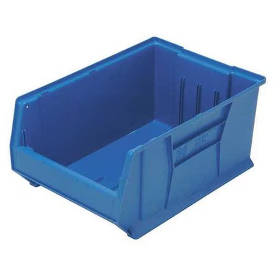 Quantum Storage Systems Qus954bl Storage Bin, Polypropylene/Polyethylene, Blue,