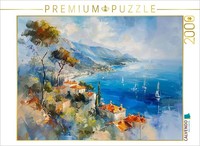 Calvendo Puzzle By The Sea | 2000 Pieces, Finished Size 35.4 × 26.4 In (90 × 67