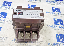 Cutler Hammer C10FN3 Size 4 135 Amp Contactor 440/480 Volt Coil Tested CON550