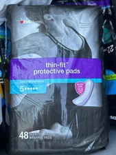 CVS HEALTH THIN-FIT PROTECTIVE PADS 66 COUNT MODERATE ABSORBENCY LEVEL 4 