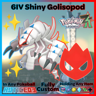   Shiny Alpha Golisopod 6IV + EVs   Pokemon Legends ZA   Fast  