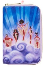 Cartera Loungefly Disney Hércules Musas Nubes Cremallera Alrededor