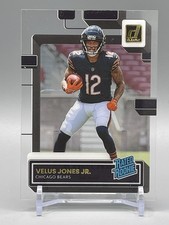2022 Panini Clearly Donruss - Rated Rookie Velus Jones Jr. #80 (RC)