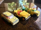 Vintage Metal Matchbox Lesney Lot No. 13 BP Tow Truck ~ No. 72 Jeep ~Estate Car
