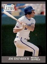 1991 Ultra Jim Eisenreich Kansas City Royals #146 14314