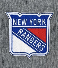 NEW YORK RANGERS EMBROIDERED IRON ON PATCH 3.0” X 3.0” FREE SHIPPING